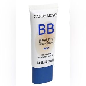 Candy Moyo Beauty BB Cream Dark 1 Bundle of 3 Skin Nourishing Benefit Cream
